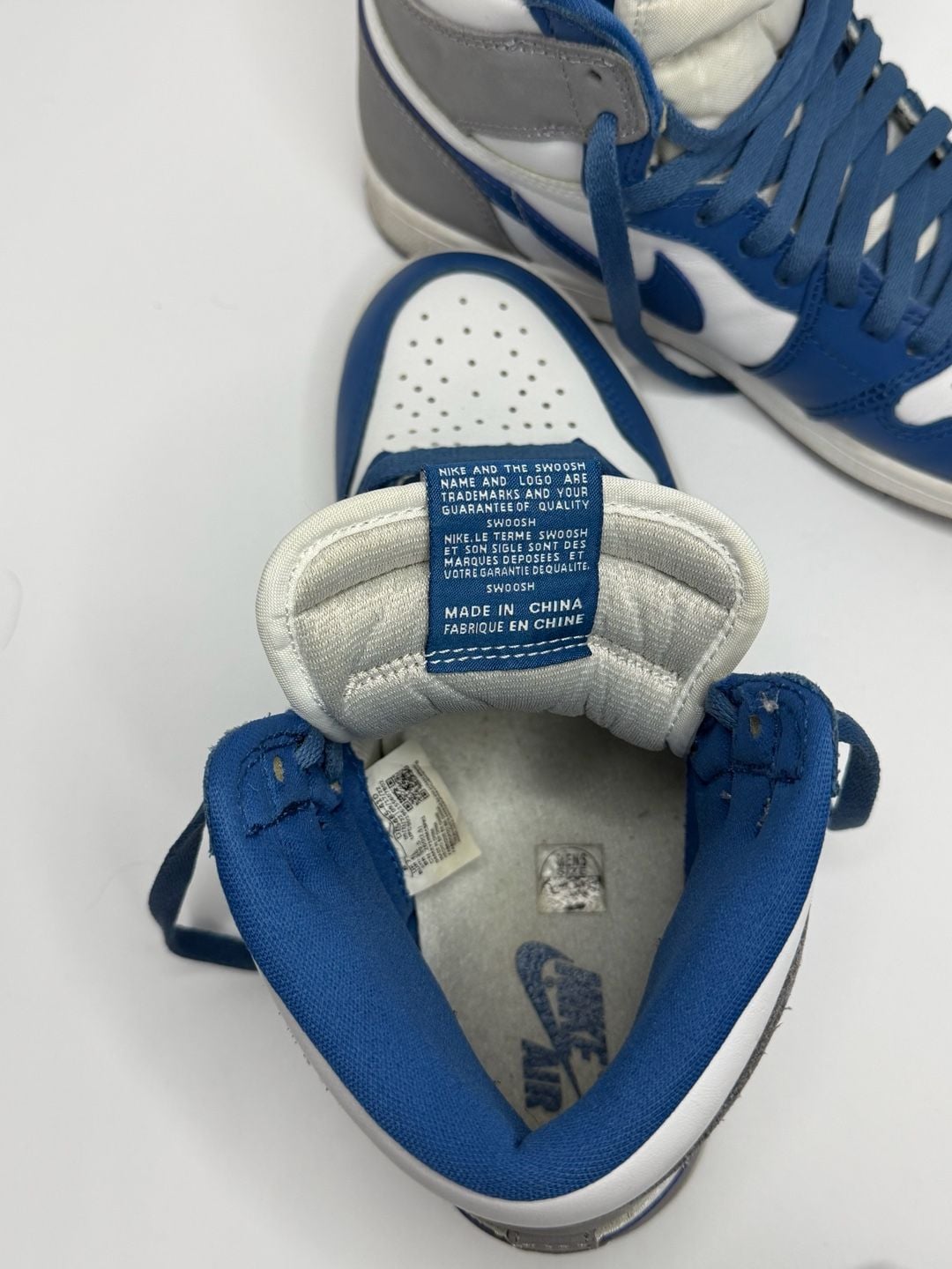 Nike Air Jordan 1 Retro High OG True Blue (Style DZ5485-410) 8