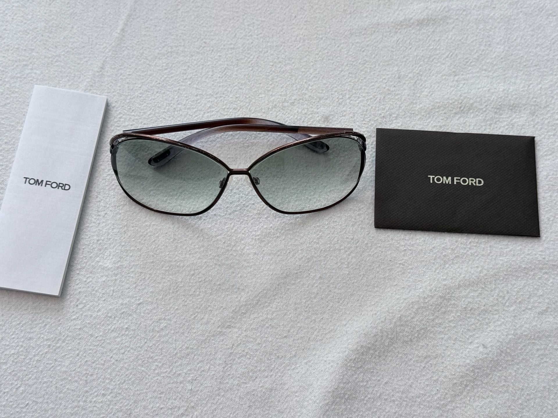 Tom Ford Carla Butterfly Sunglasses FT0157 TF157 48F 7