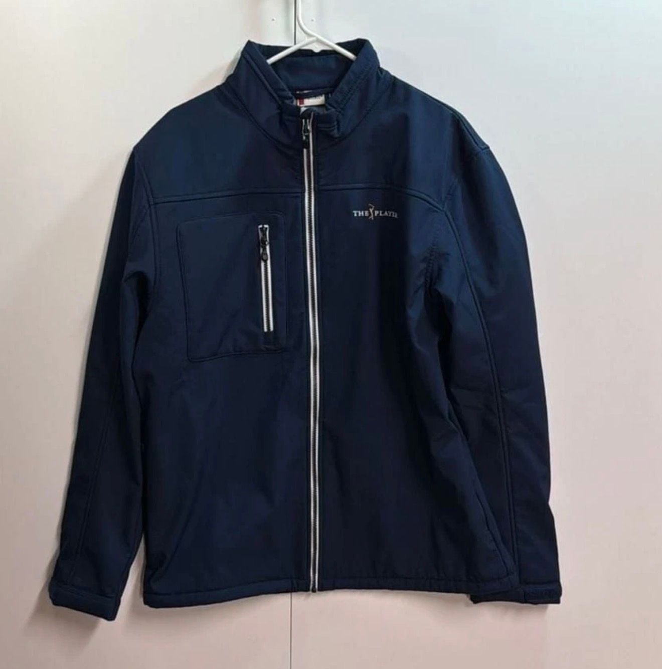 Clique The Players Softshell Full Zip Jacket Navy Blue L 2
