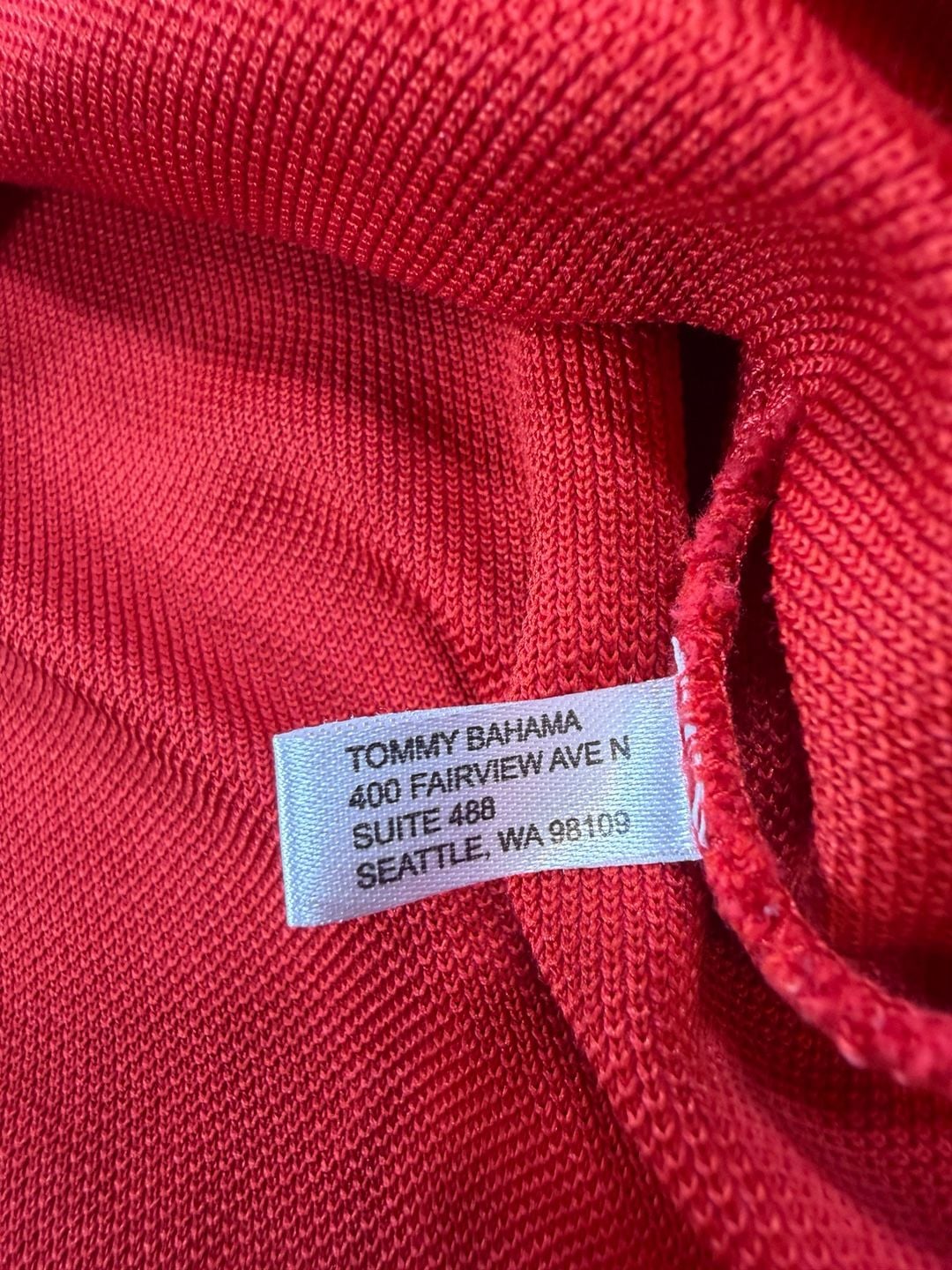 Tommy Bahama Supima Cotton Emfielder Polo Shirt Mens Size Medium Red 4