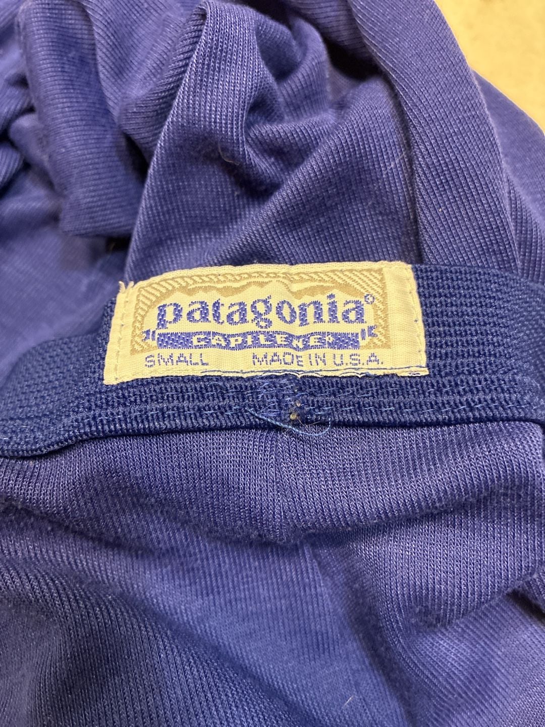 Vintage Patagonia Stretch Capilene Quarter-Zip Baselayer Top and Matching Pant Set 3