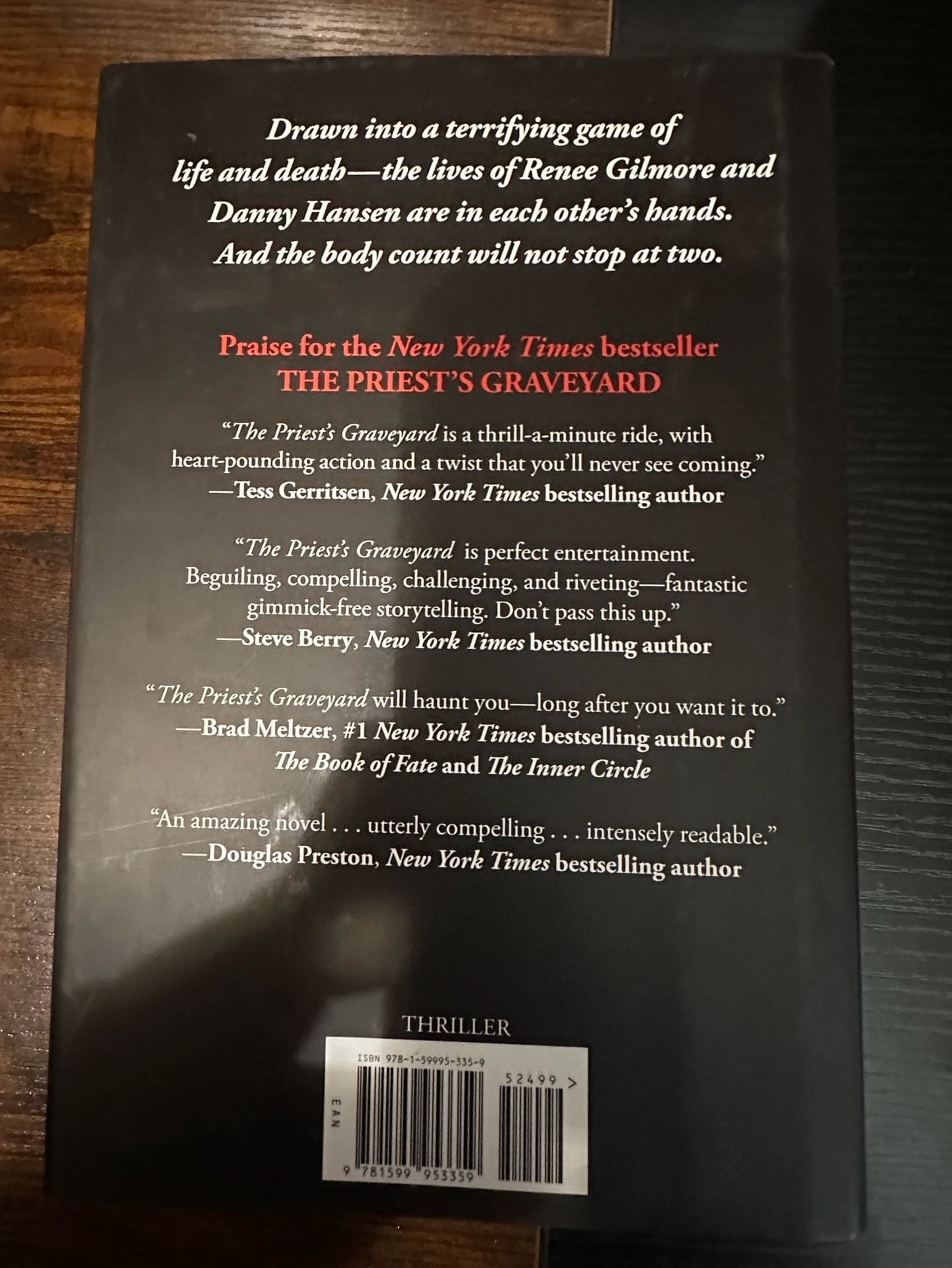 The Sanctuary by Ted Dekker, Hardcover Fiction Novel 2