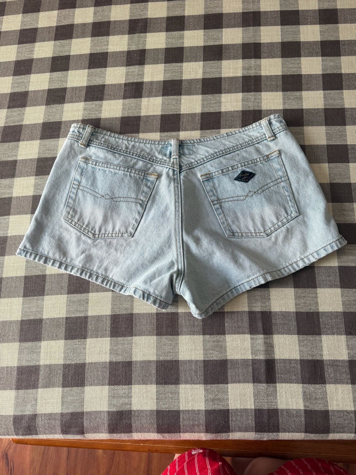 Angels Jeanswear Vintage Y2K Light Wash Denim Jean Shorts Size 11 3