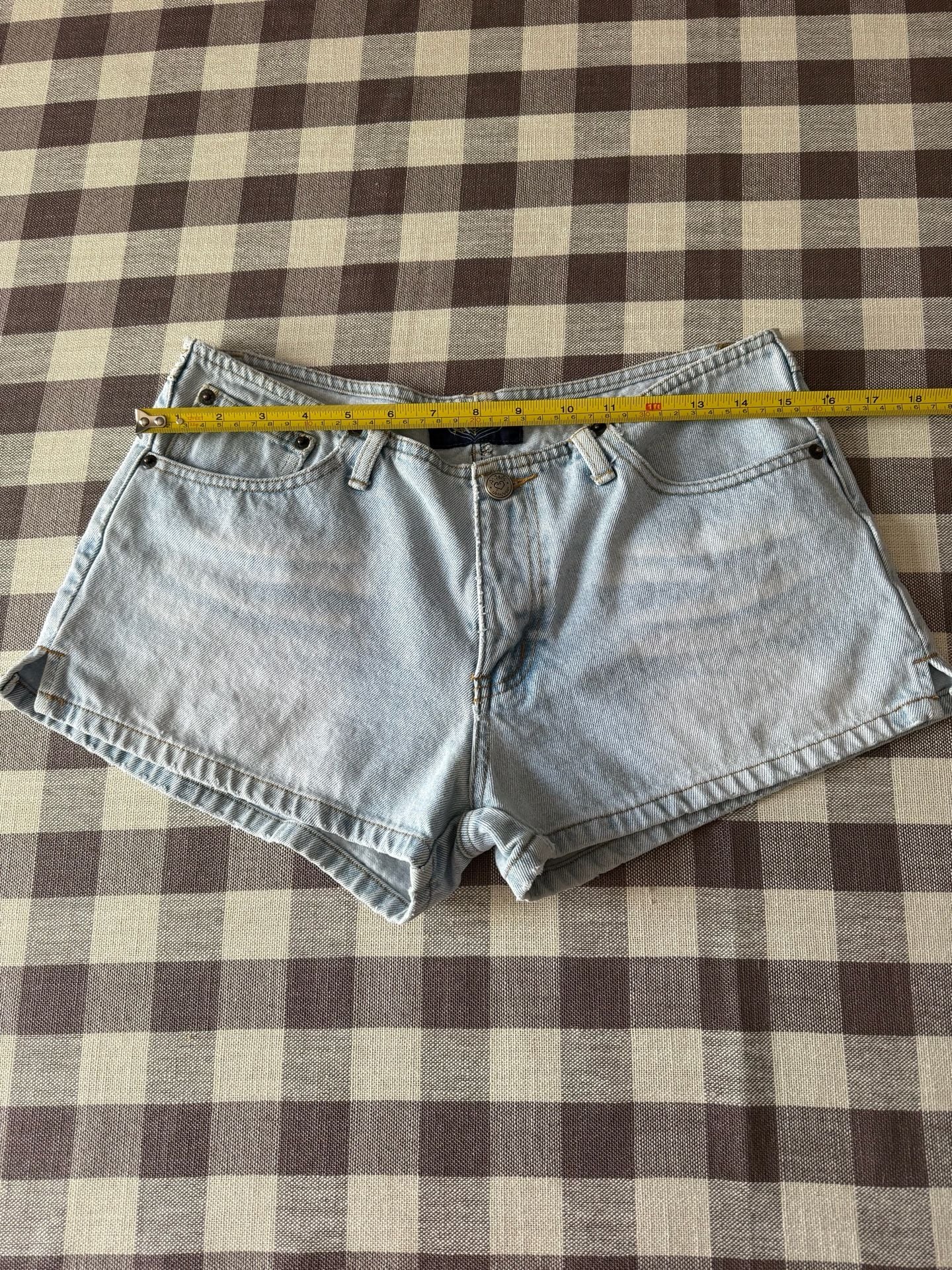 Angels Jeanswear Vintage Y2K Light Wash Denim Jean Shorts Size 11 4