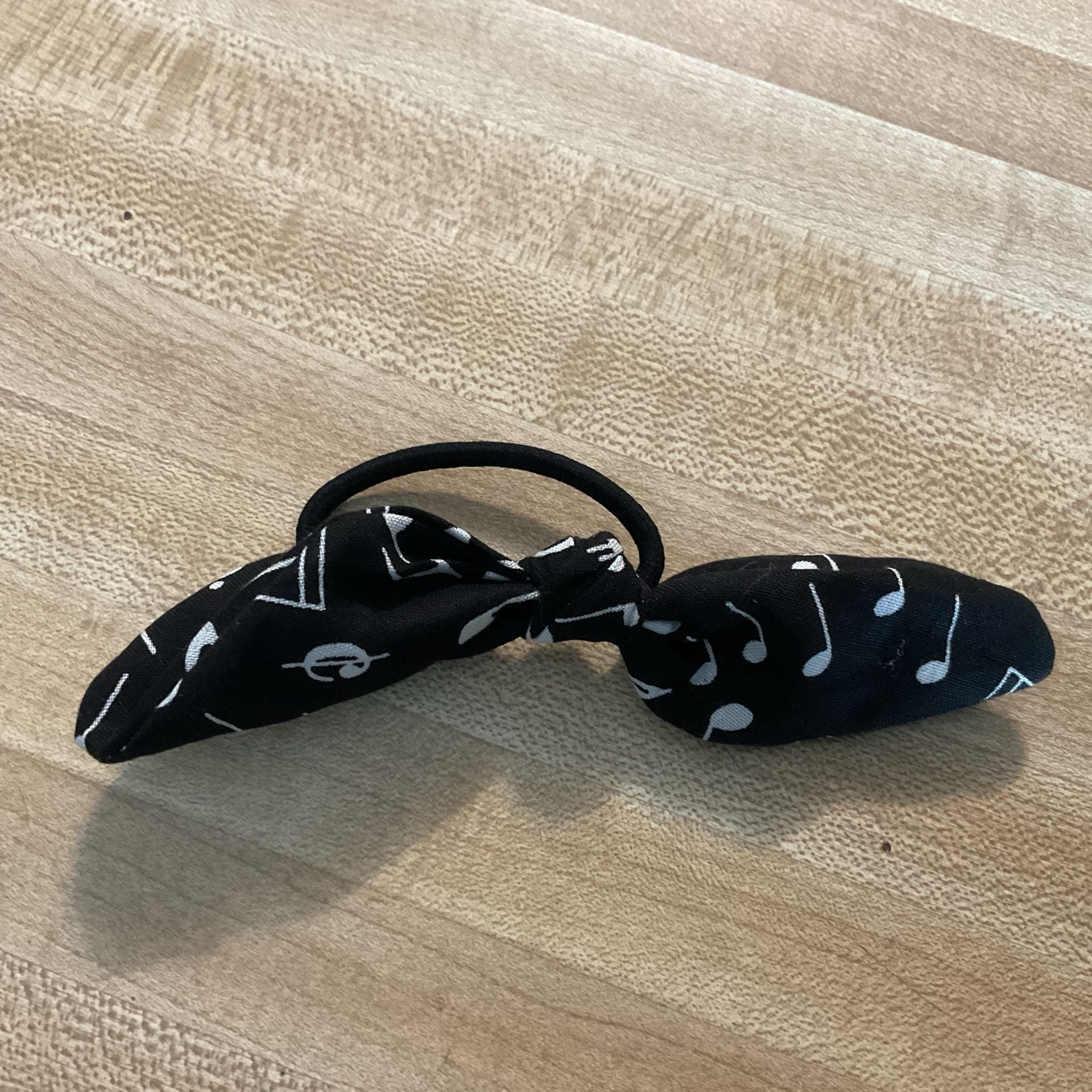 Set of 3 Handmade Fabric Knot Bow Hair Tie Ponytail Holders 3