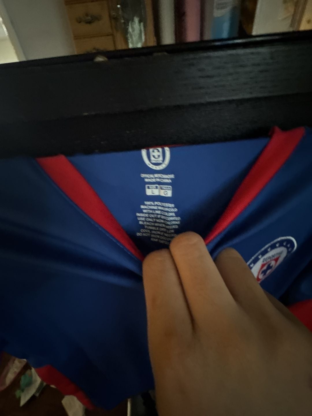 Icon Sports Cruz Azul FC Official Merchandise Soccer Jersey CR101PF-BR 6