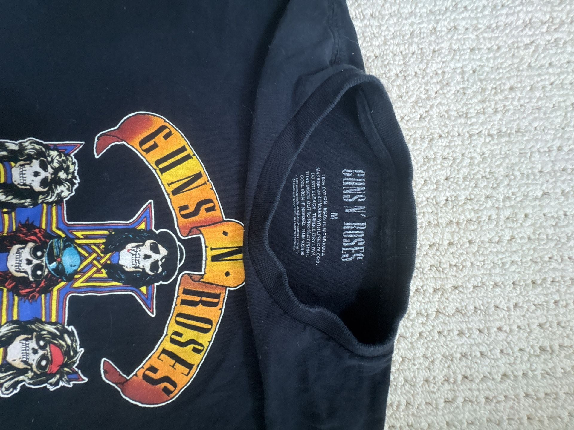 Guns N' Roses Appetite For Destruction Band T-shirt 3
