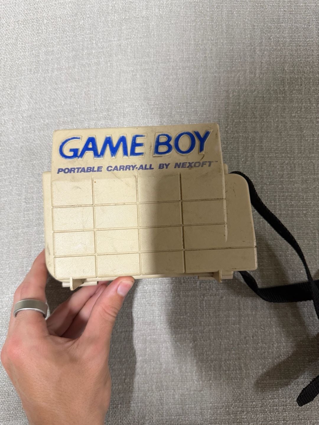 Vintage Game Boy Portable Carry-All Hard Case by Nexoft 1