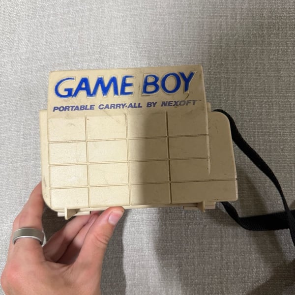 Vintage Game Boy Portable Carry-All Hard Case by Nexoft