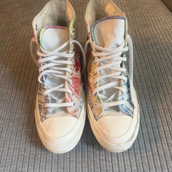 Converse Chuck 70 Hi Pride Family Unity Paisley High Top Sneakers
