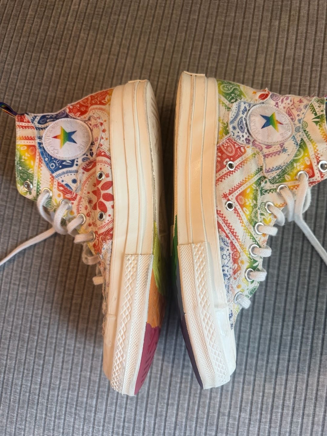 Converse Chuck 70 Hi Pride Family Unity Paisley High Top Sneakers 4