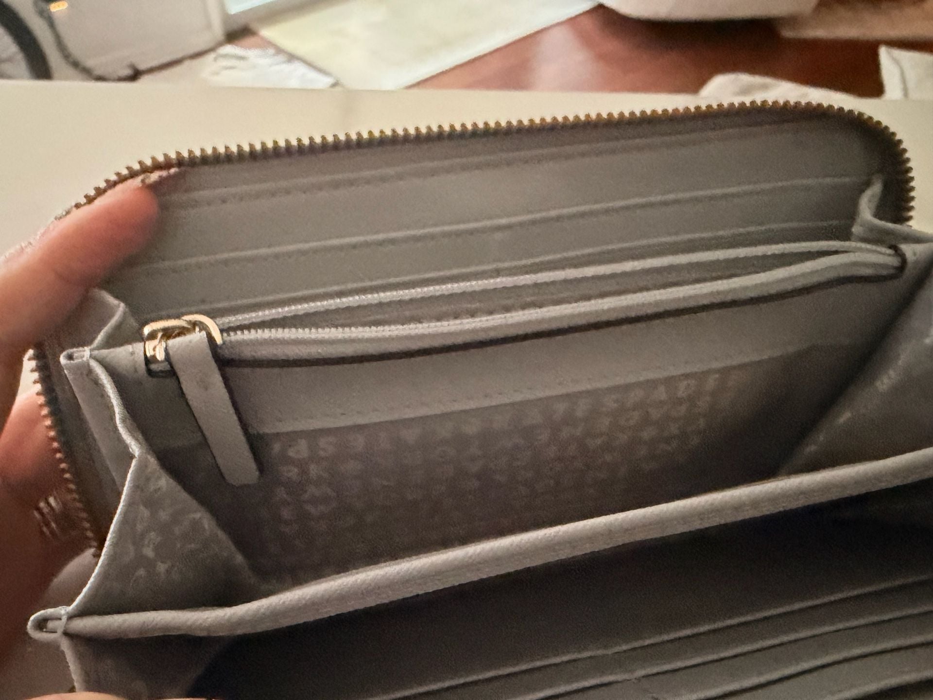 Kate Spade New York Neda Saffiano Leather Zip-Around Wallet 7