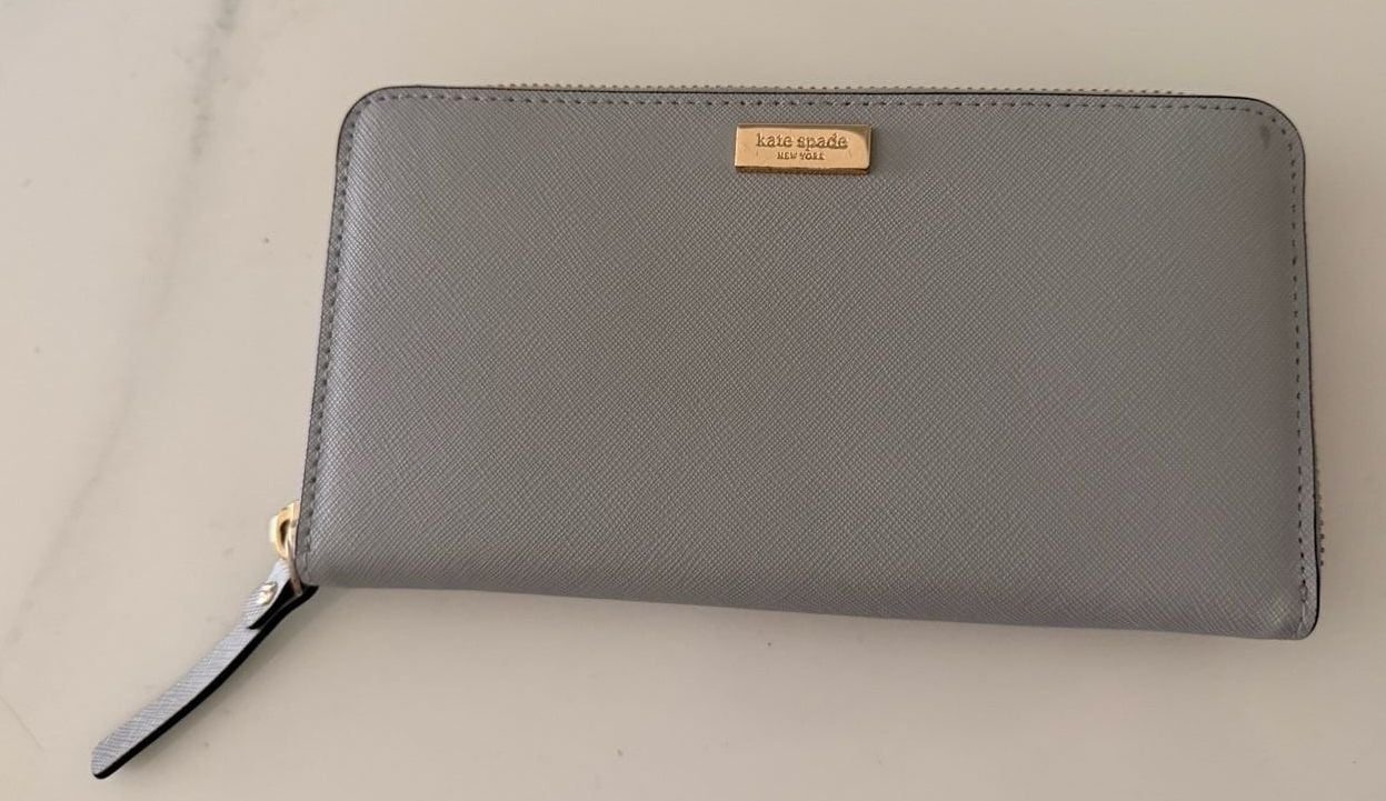 Kate Spade New York Neda Saffiano Leather Zip-Around Wallet 2