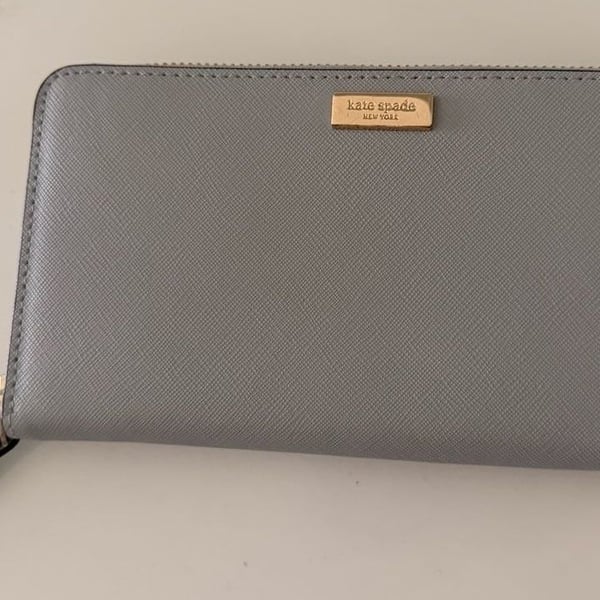 Kate Spade New York Neda Saffiano Leather Zip-Around Wallet
