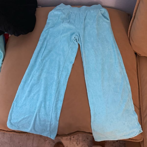 OFFLINE by Aerie Velour Wide Leg Lounge Pants
