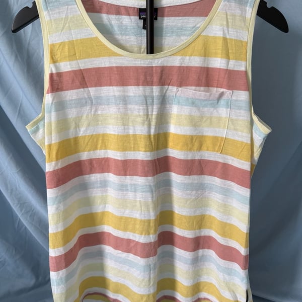 Patagonia Mainstay Striped Sleeveless Tank Top
