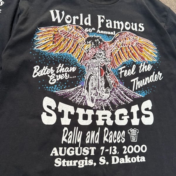 Vintage Big Dogs 60th Annual Sturgis Rally and Races 2000 T-Shirt