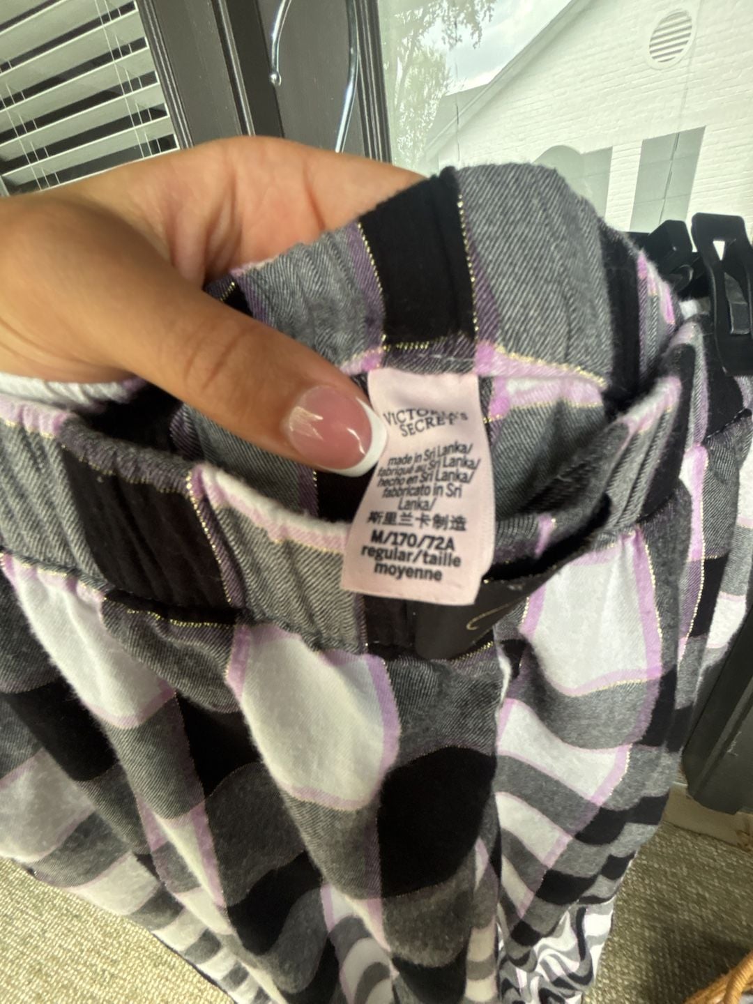 Victoria's Secret Women's Plaid Flannel Lounge Pajama Pants 5