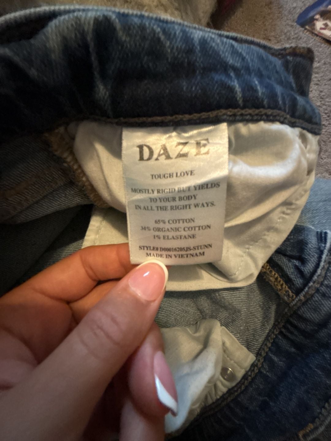 DAZE Denim High-Rise Wide-Leg Jeans Size 27 5