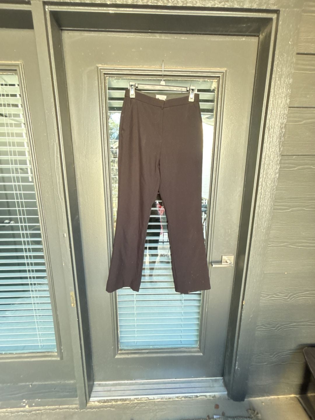 H&M Black Dress Pants Trousers Size US 6 2