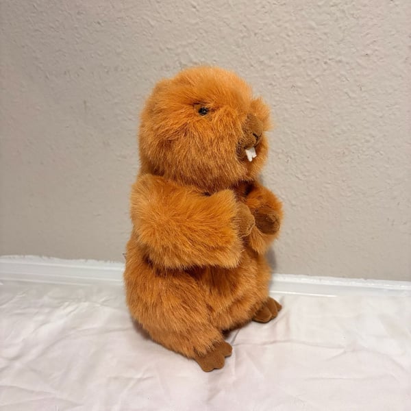 Gund Brown Beaver/Groundhog Plush 10" #44188