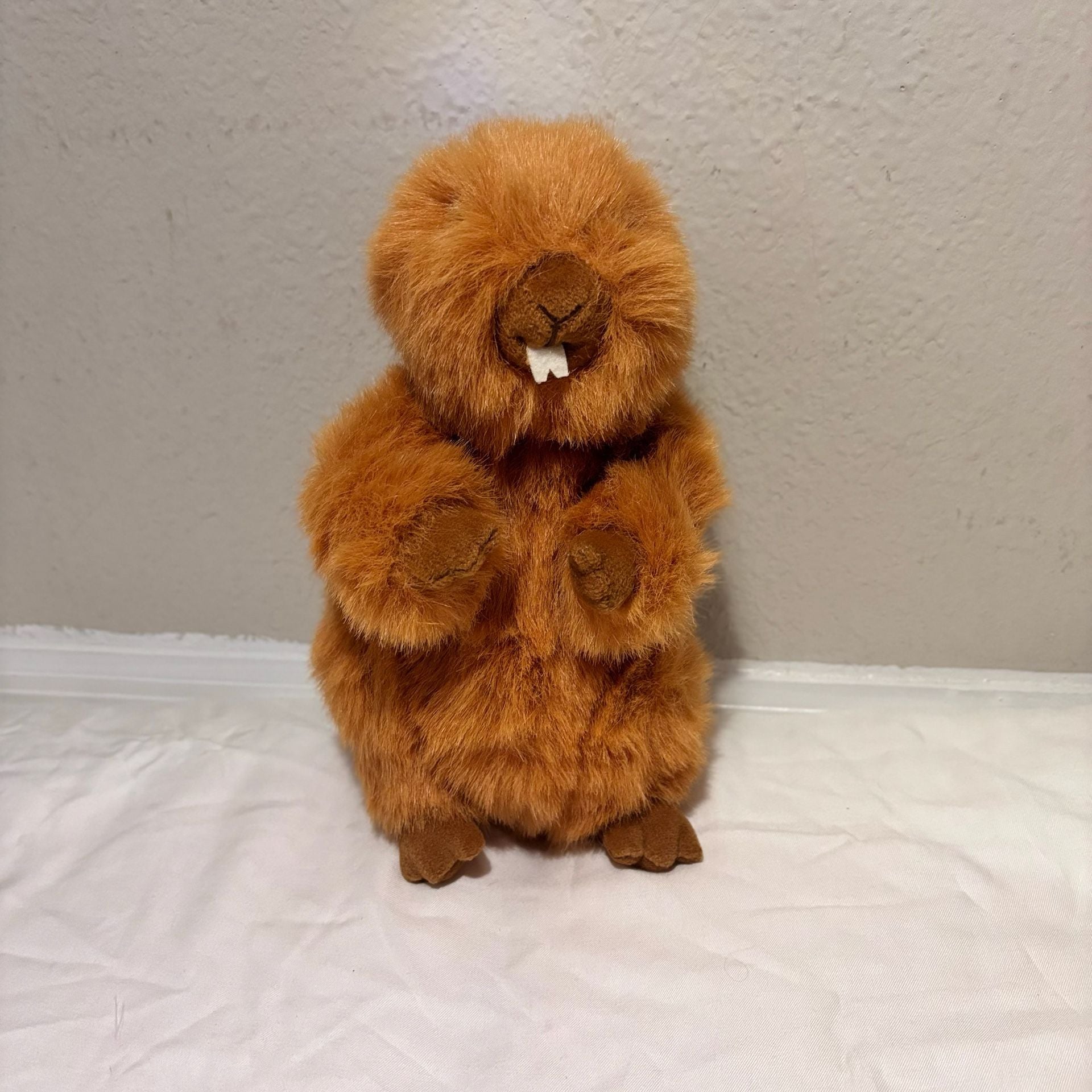 Gund Brown Beaver/Groundhog Plush 10" #44188 2