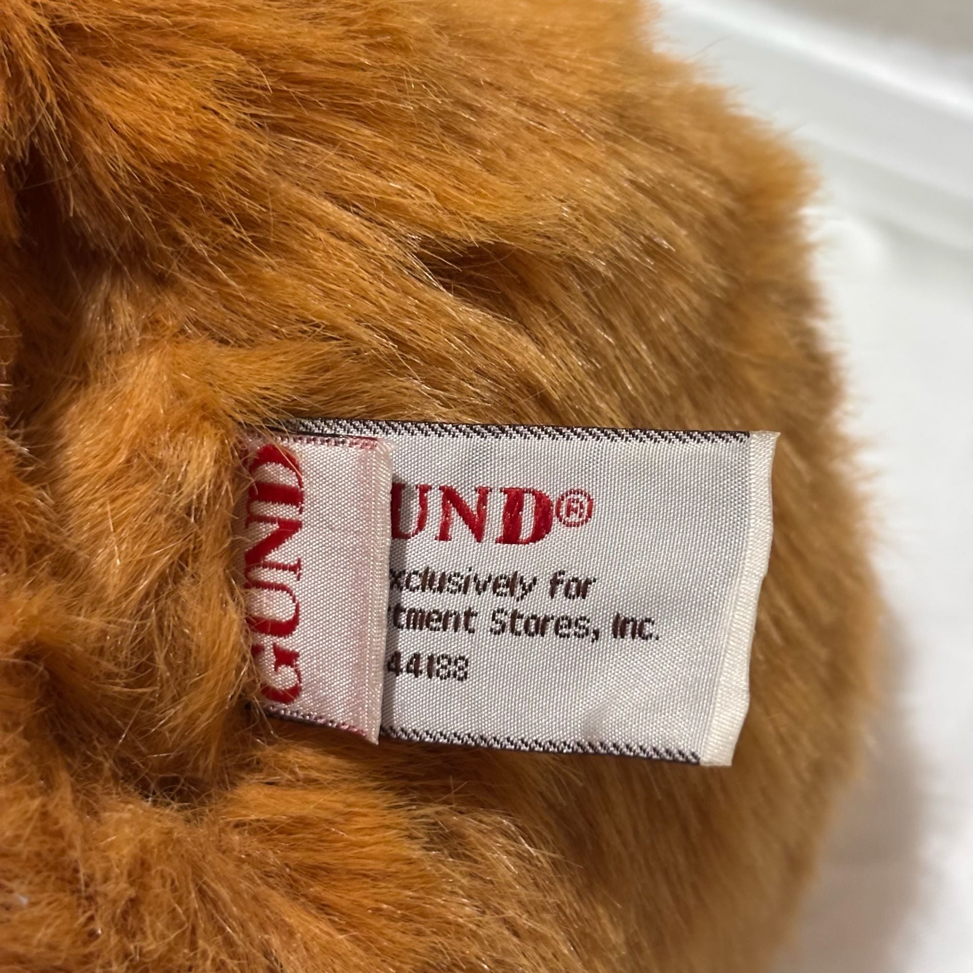 Gund Brown Beaver/Groundhog Plush 10" #44188 4