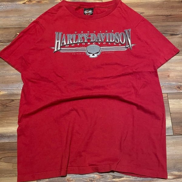 Vintage 2006 Harley-Davidson Mancuso Houston, Texas Red T-Shirt