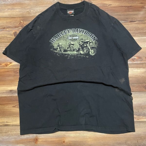 Harley-Davidson The Harley Shop Longview Texas 30th Anniversary Men's Black T-Shirt