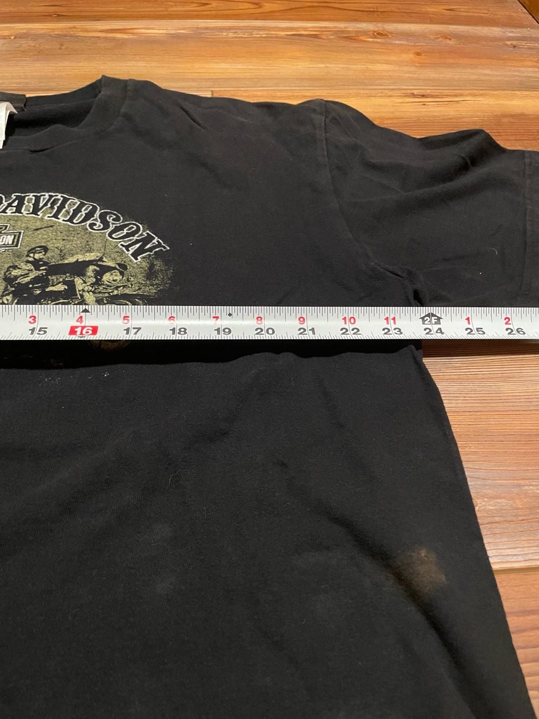 Harley-Davidson The Harley Shop Longview Texas 30th Anniversary Men's Black T-Shirt 7