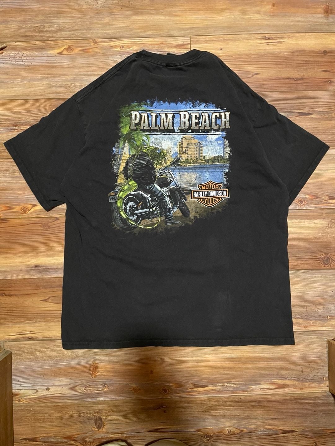 Harley-Davidson Palm Beach Florida Graphic Pocket T-Shirt 4