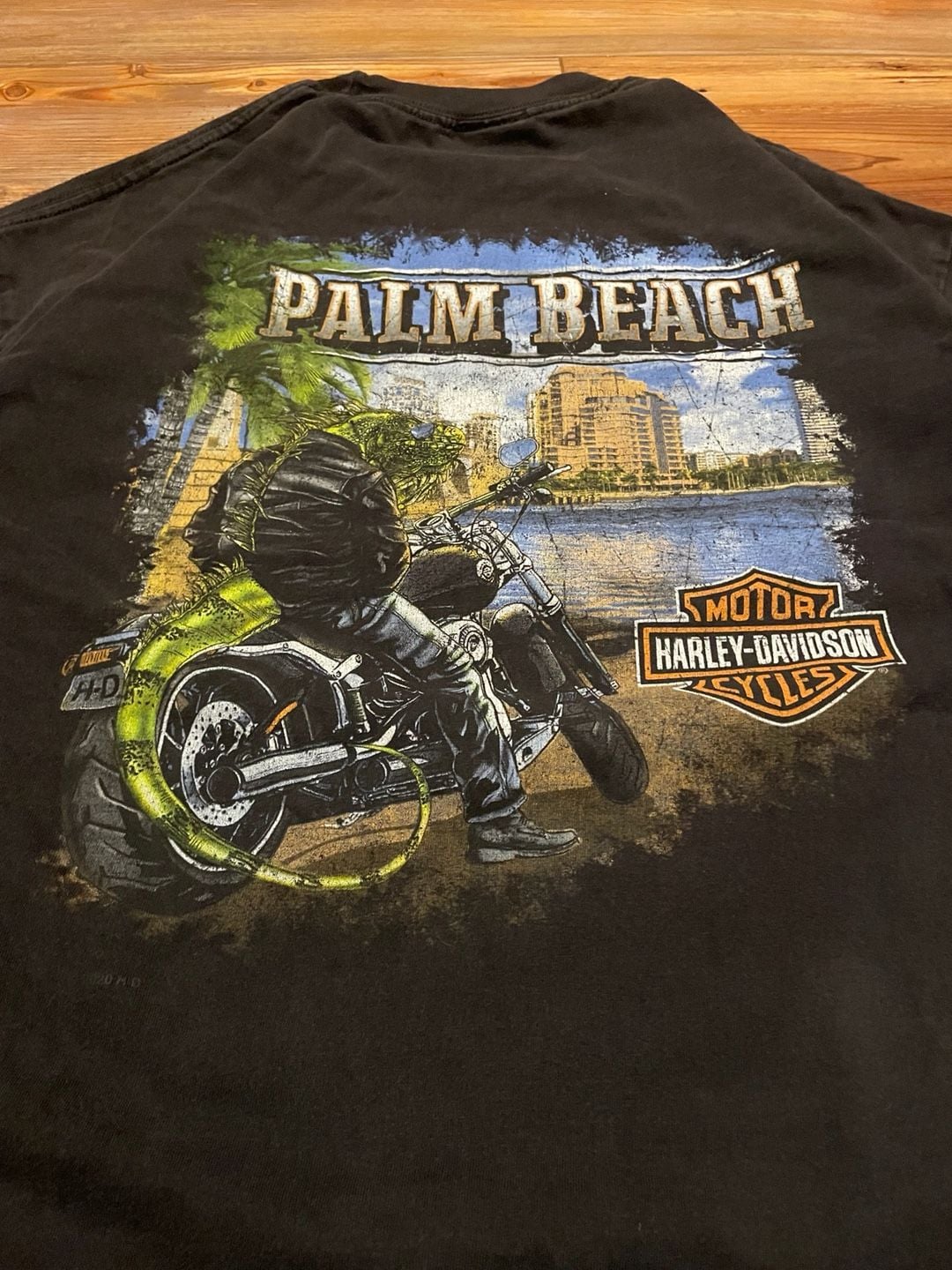 Harley-Davidson Palm Beach Florida Graphic Pocket T-Shirt 5