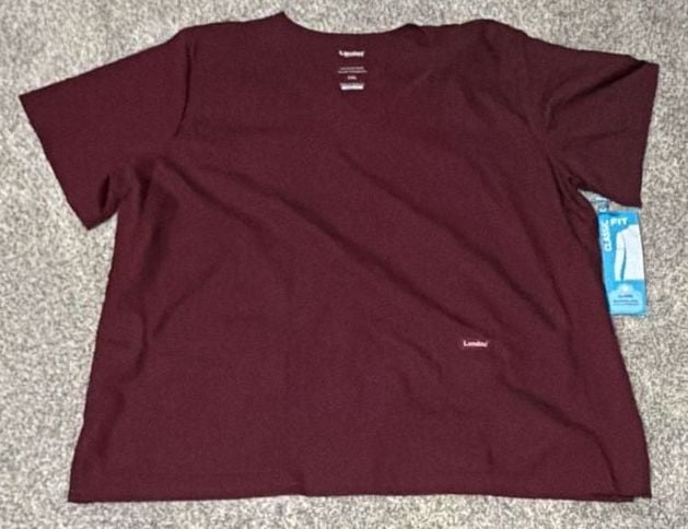 Landau Essentials scrubs top women XXL technical Collection 2XL 2