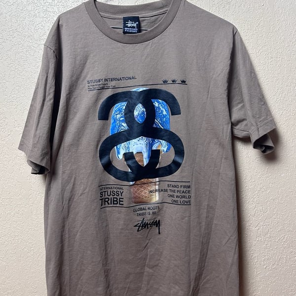 Stussy International Tribe 'Global Roots' Graphic Tee