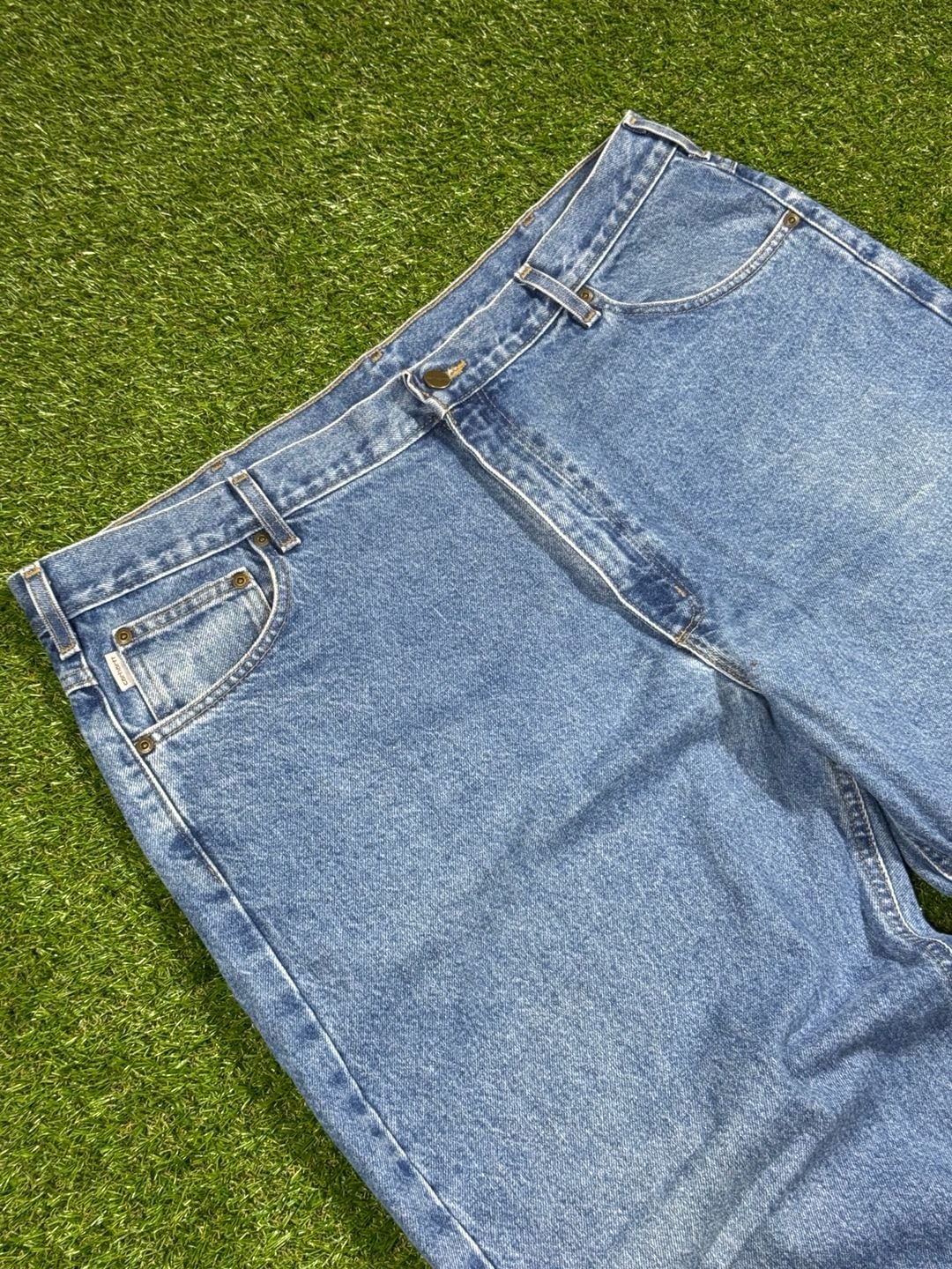 Carhartt Mens Jeans B17 STW Relaxed Fit Tapered Leg 100% Cotton Sz 46x30 (44x30) 5