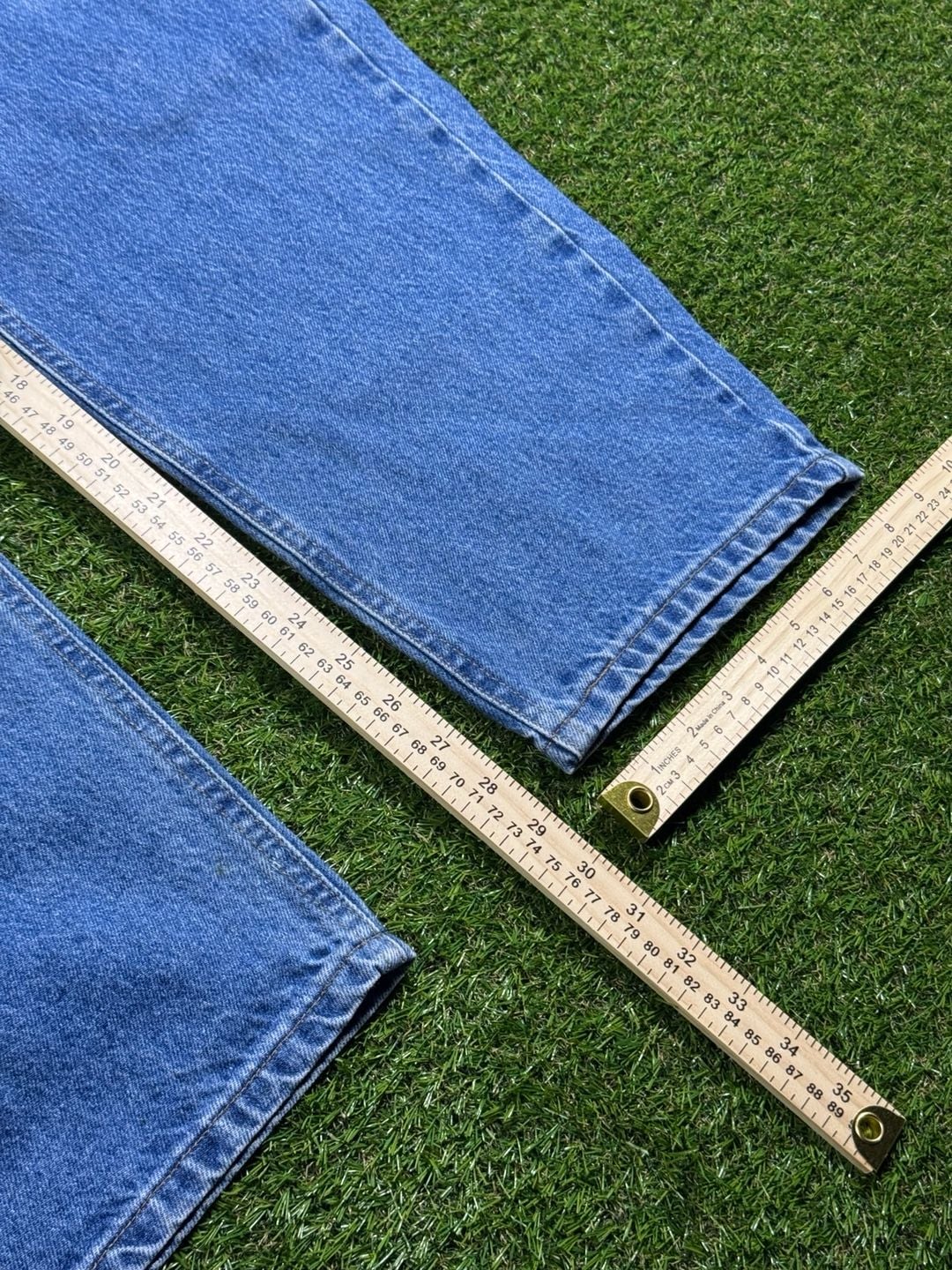 Carhartt Mens Jeans B17 STW Relaxed Fit Tapered Leg 100% Cotton Sz 46x30 (44x30) 9
