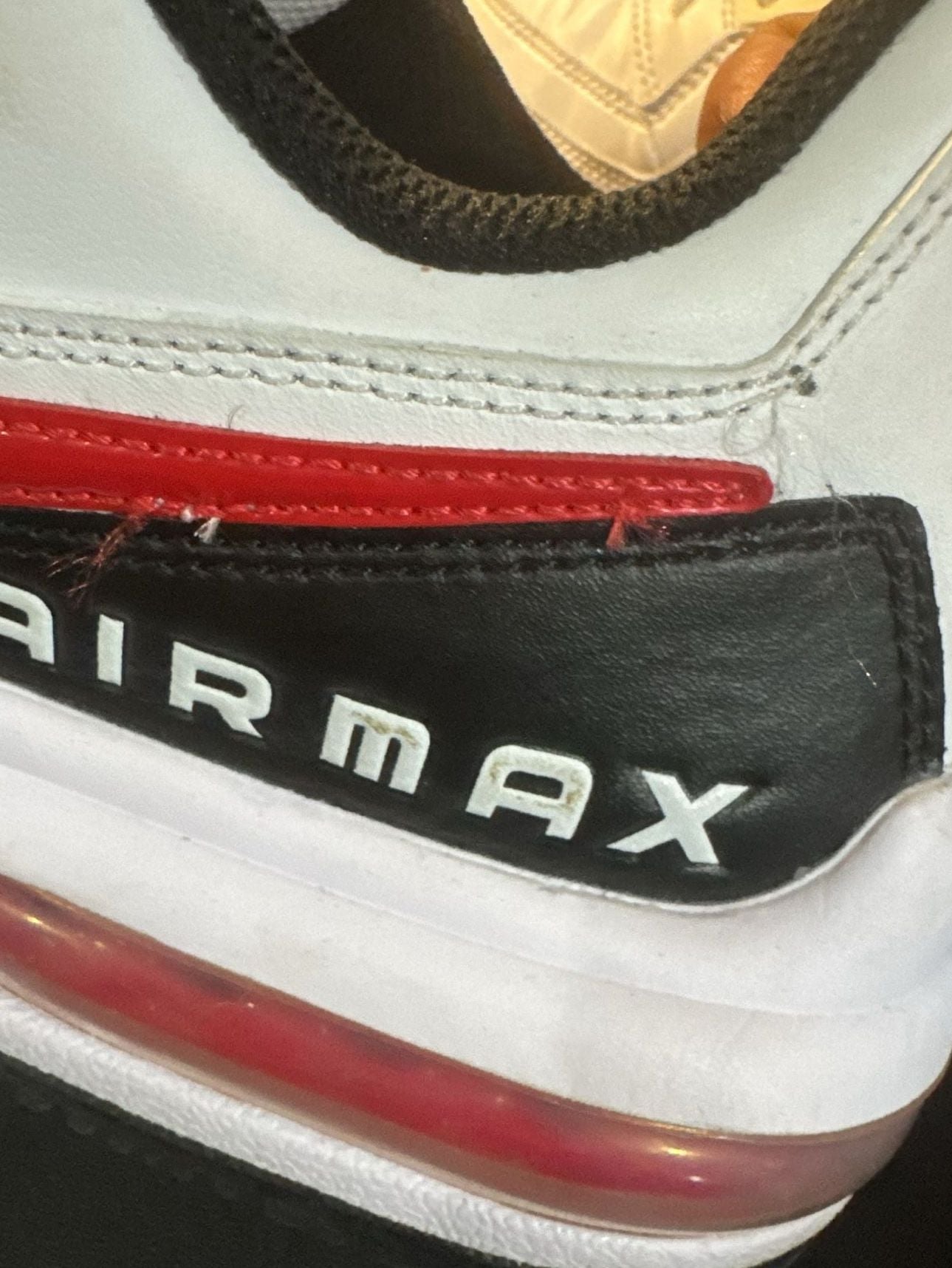 Nike Air Max LTD 3 White Red Black Sneakers Men’s Size 9 11