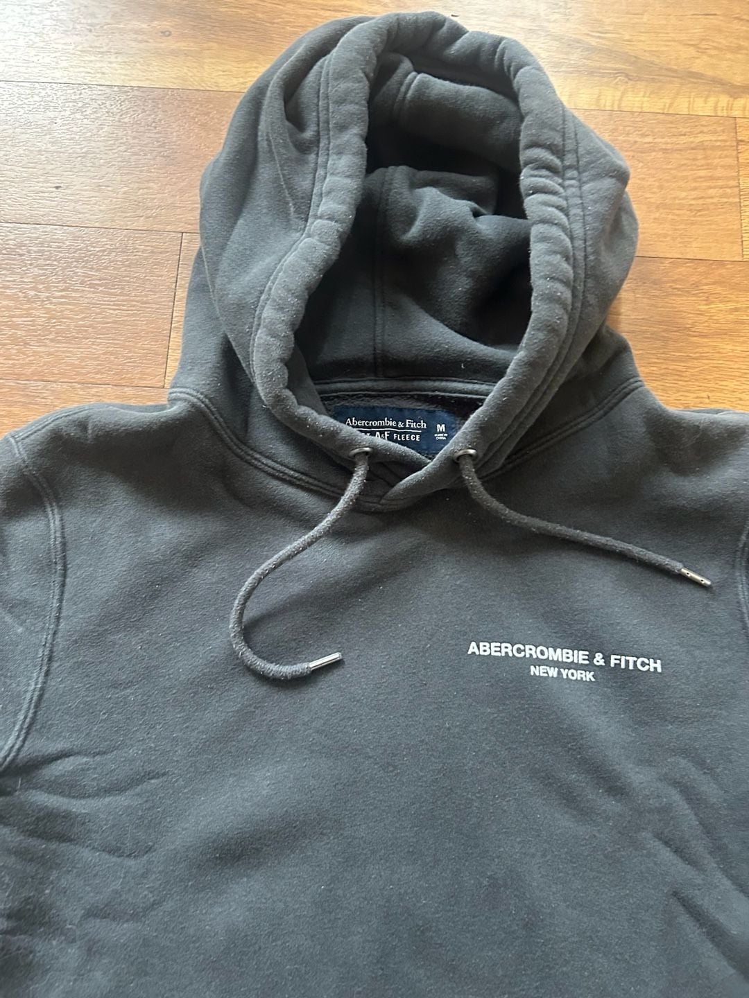Abercrombie & Fitch A&F Fleece Logo New York Hoodie 4