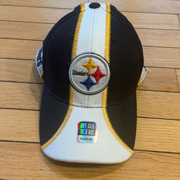 Reebok Pittsburgh Steelers NFL Equipment Adjustable Strapback Hat