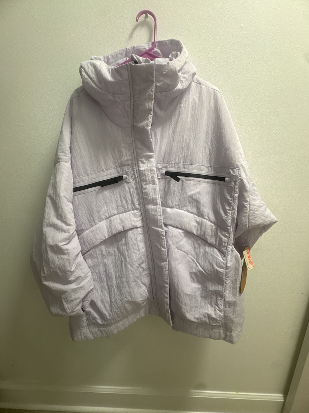NWT Free People Movement XS/S Billie Boxy Lightweight Insulated Jacket in Rose 7