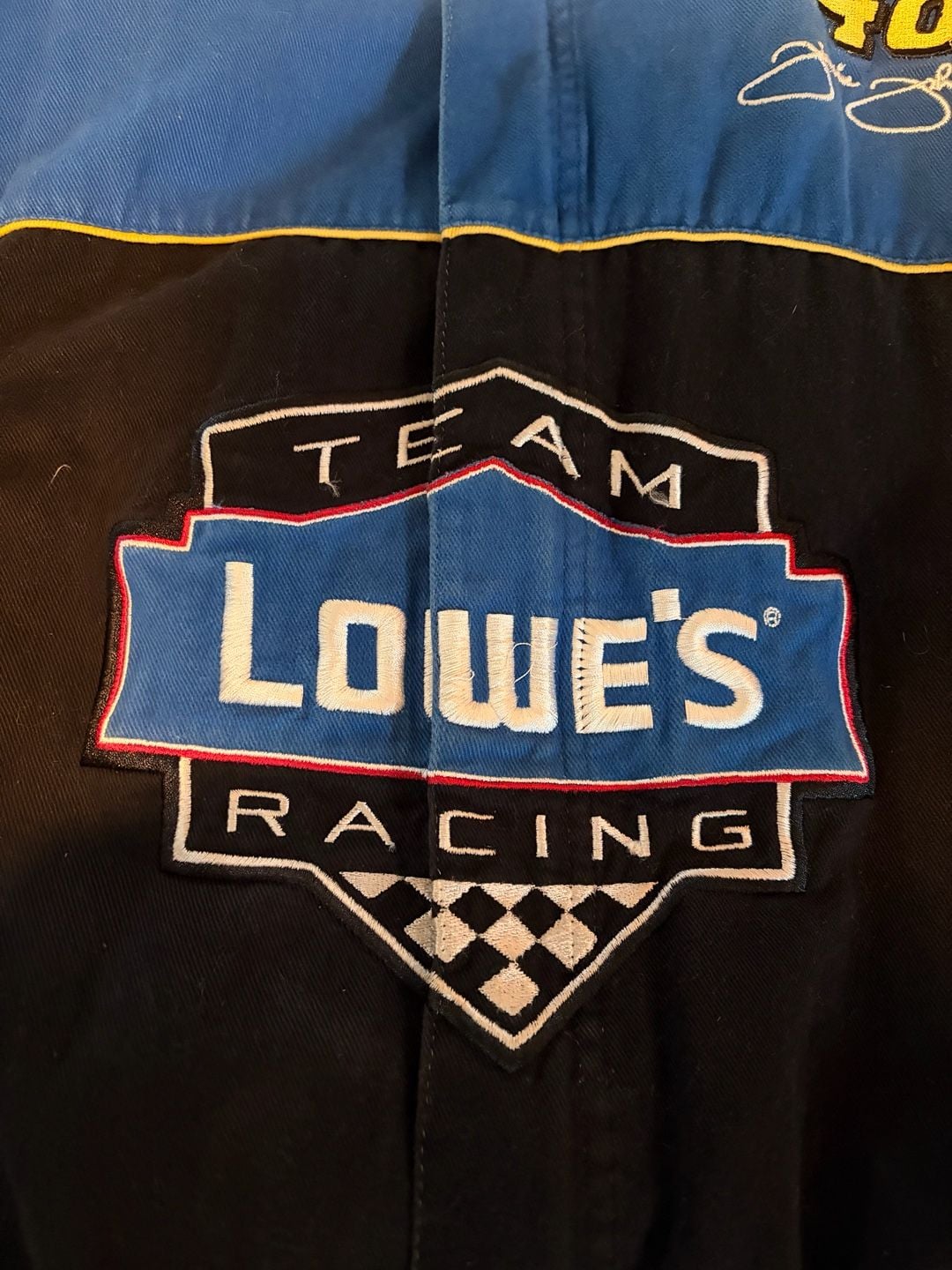 Winners Circle Nascar Jimmie Johnson #48 Lowe's Racing Team Twill Jacket 3