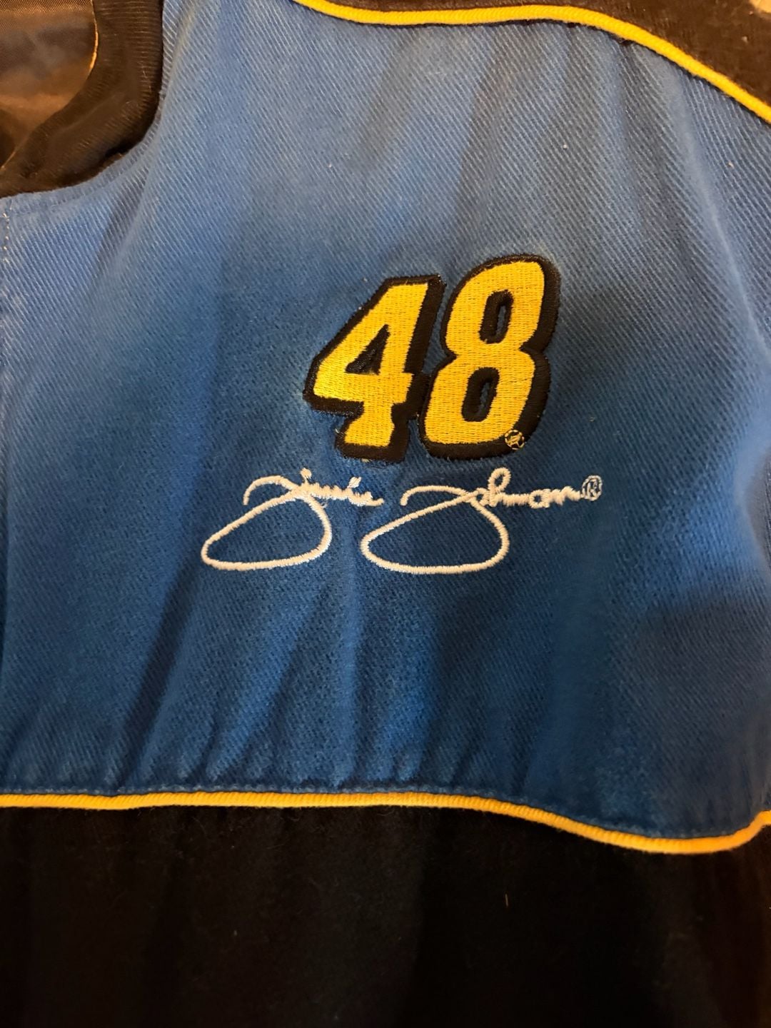 Winners Circle Nascar Jimmie Johnson #48 Lowe's Racing Team Twill Jacket 5