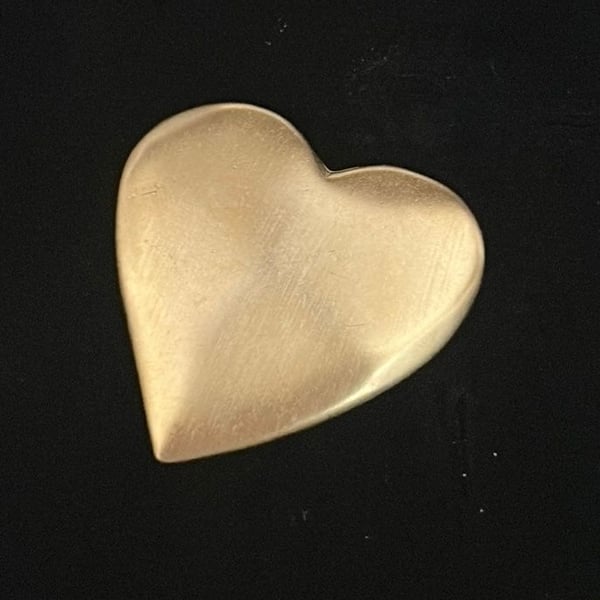 Victoria's Secret Vintage Gold-Tone Heart Brooch Pin