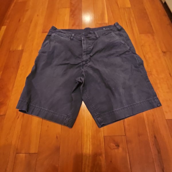 American Eagle Ne(x)t Level Flex Men's Chino Shorts Navy Blue Size 34