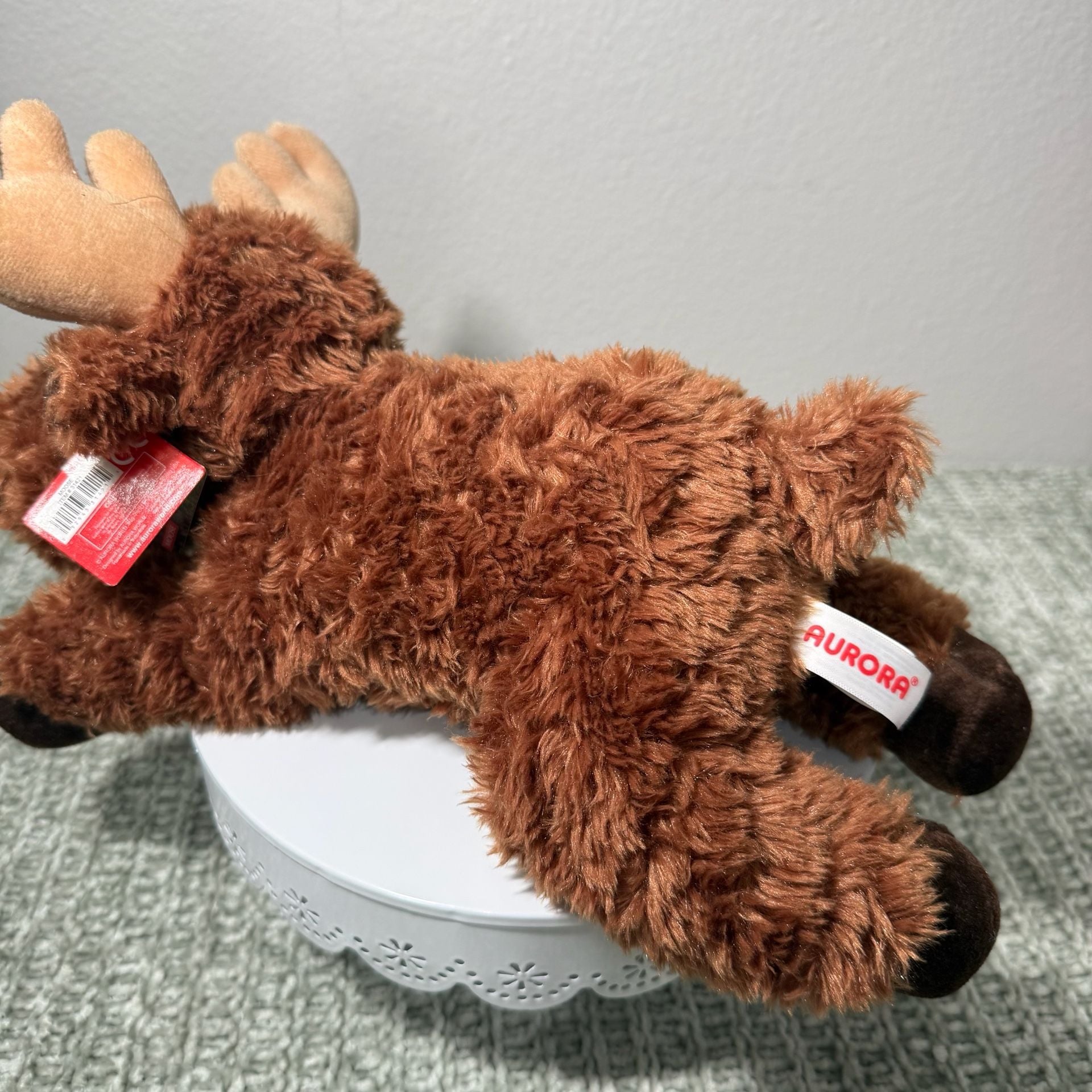 Aurora World Majestic Flopsie Moose Stuffed Animal Plush 2