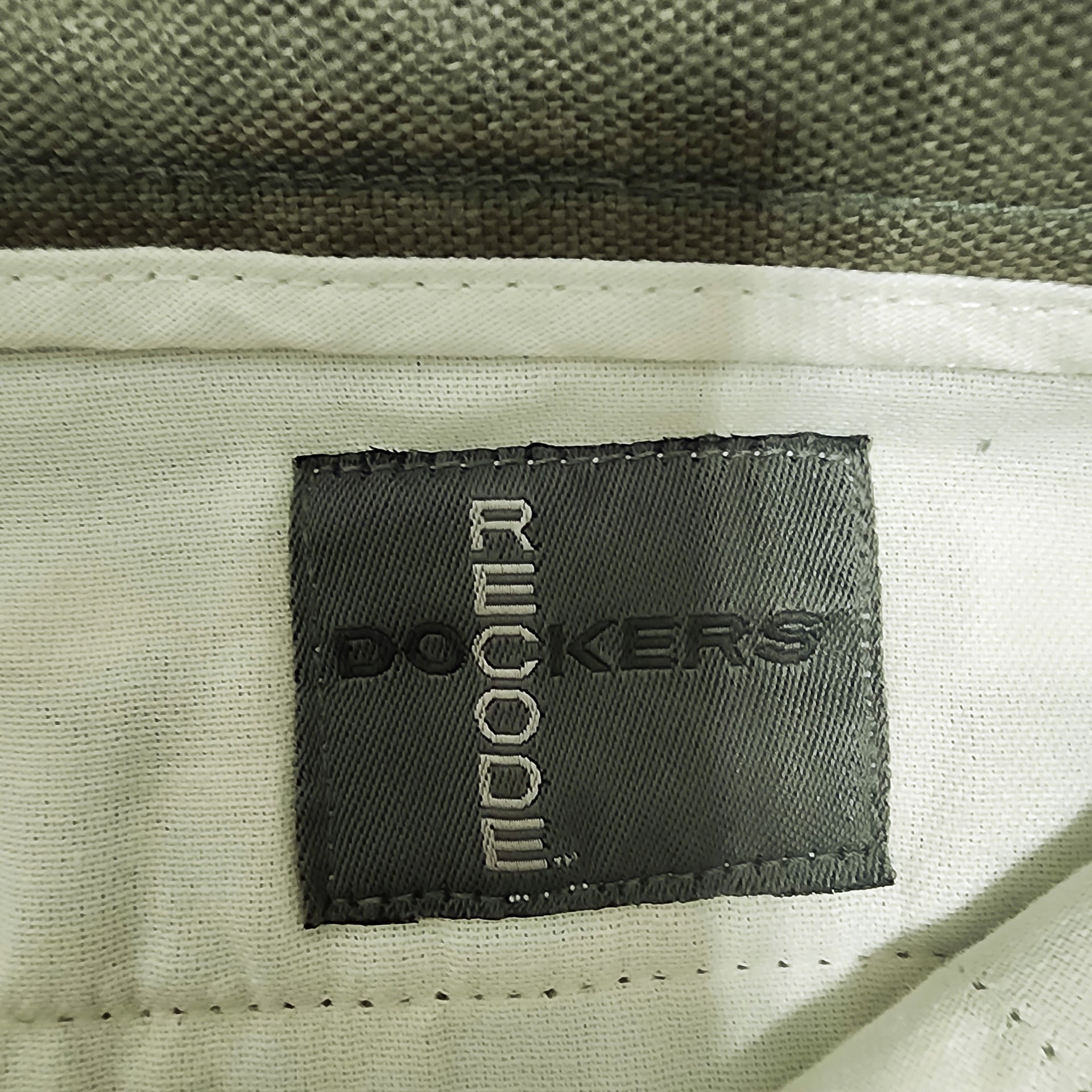 Dockers Recode Men's Pleated Linen Blend Retro Shorts Olive Size 36 5