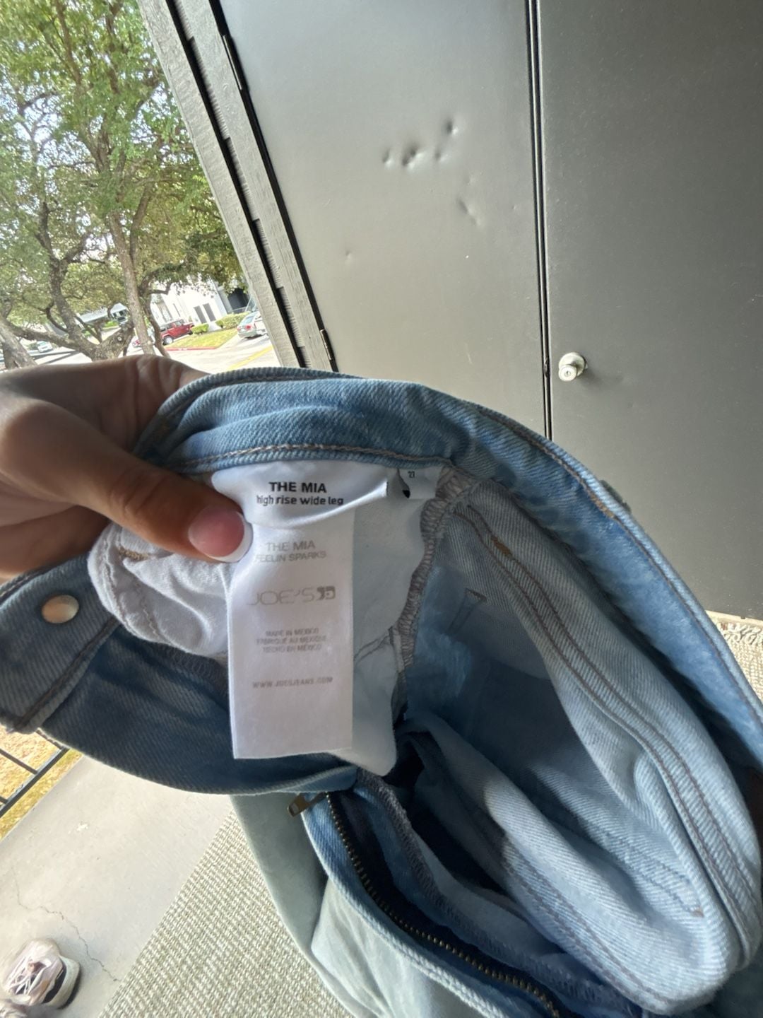 Joe's Jeans The Mia High Rise Wide Leg Jeans in Feelin Sparks 4