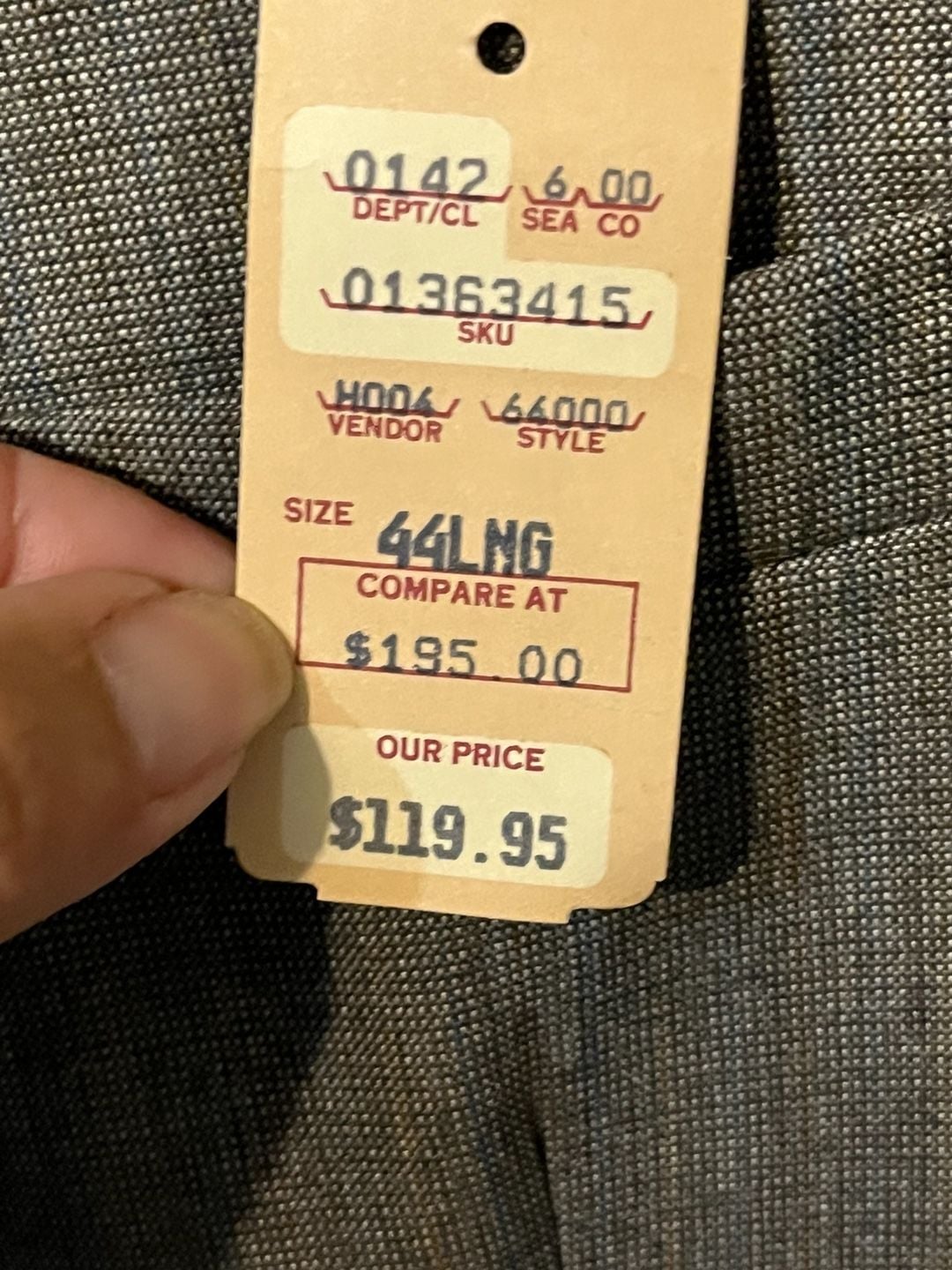 Hardwick Clothes Two-Piece Men's Suit 007-0013 7