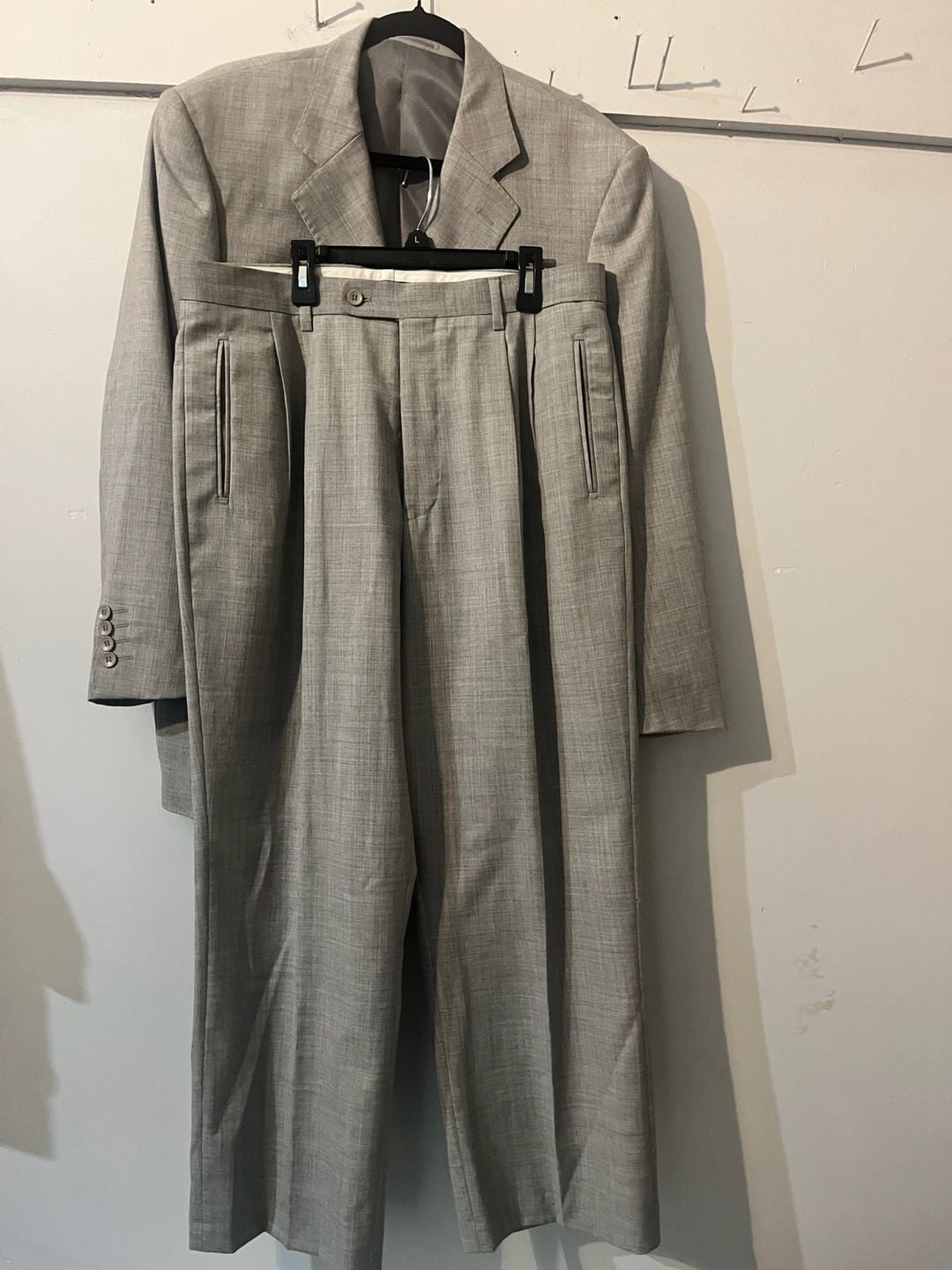 Mantoni Collezione Milano Italy Gray Super 140's Wool 2-Piece Suit 003-0072 2