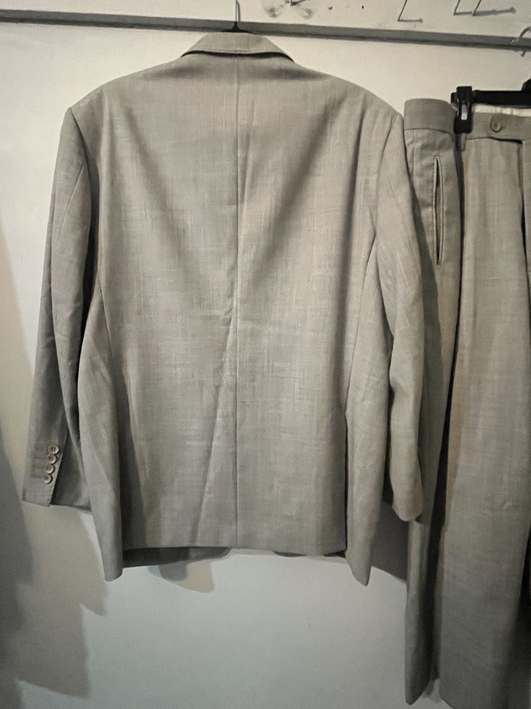 Mantoni Collezione Milano Italy Gray Super 140's Wool 2-Piece Suit 003-0072 8